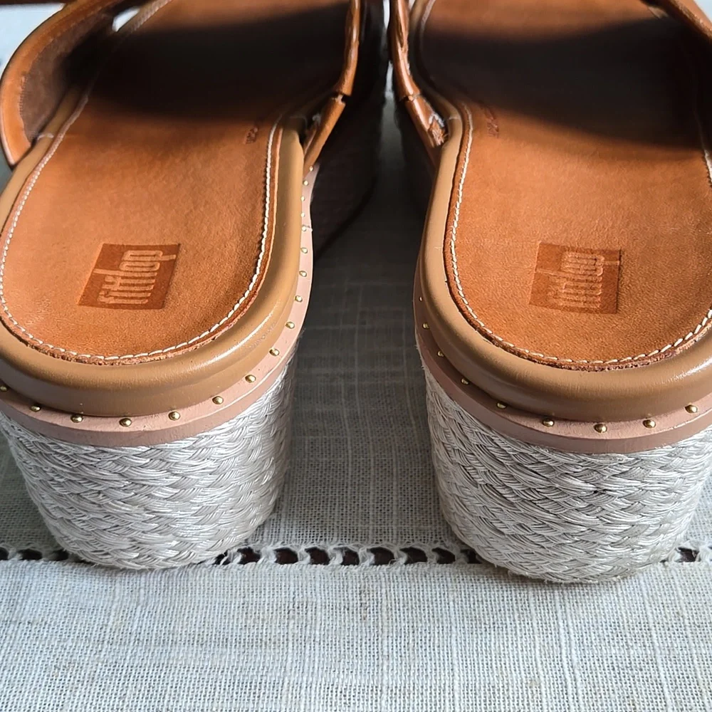 FITFLOP ELOISE ESPADRILLE WEDGE SANDAL - Picture 6 of 10
